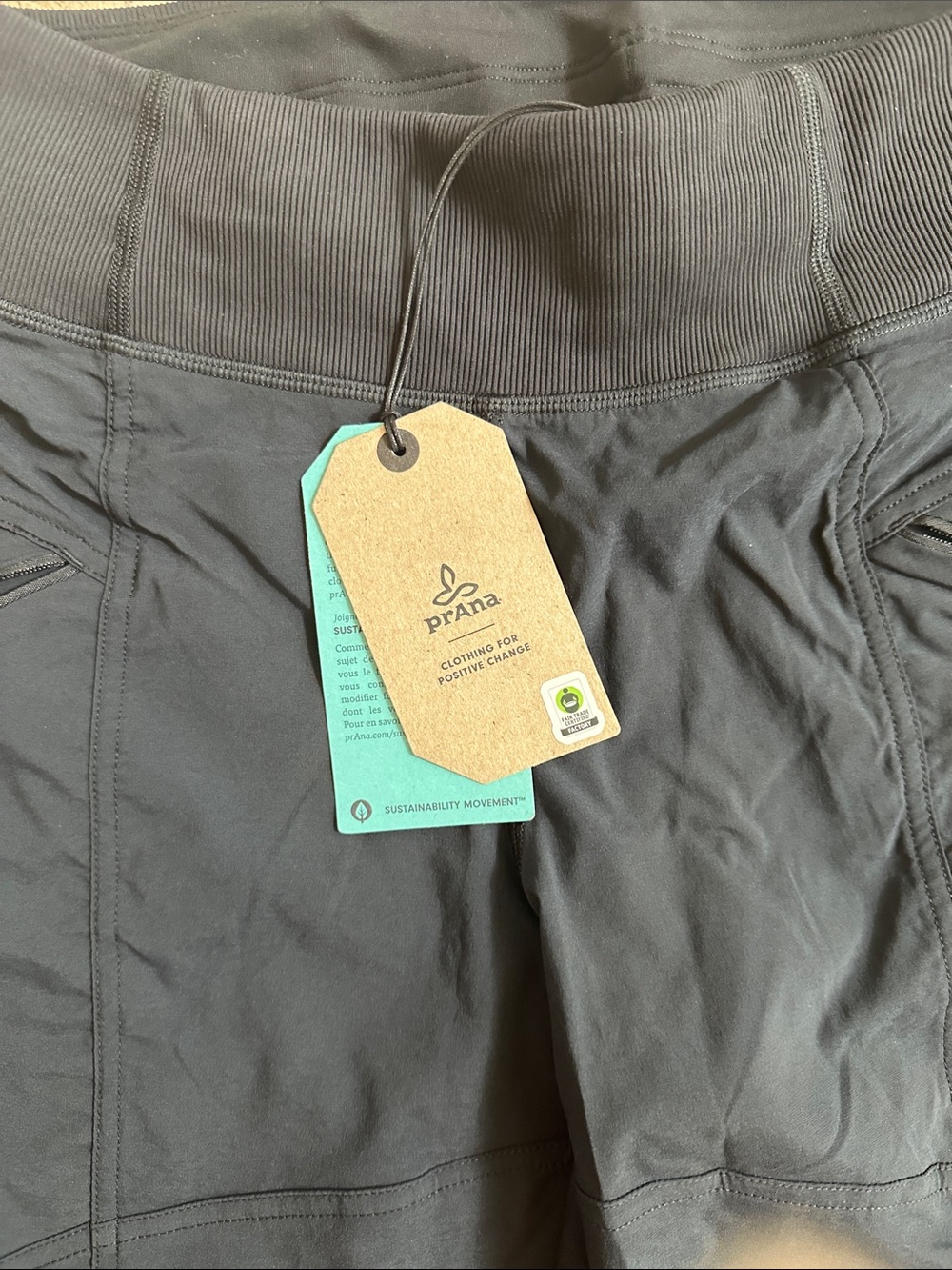 Prana Women’s Black Performance Jogger Pants - Picture 2 of 2